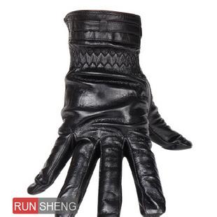 浪莎男式、秋冬季加厚保暖山羊皮 高檔時尚真皮手套LS9275工廠,批發,進口,代購