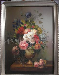 油畫 古典花 歐式油畫 靜物 花卉油畫等工廠,批發,進口,代購