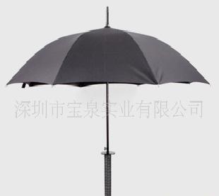 日本武士刀傘 男士氣質直桿傘，男士背帶專用傘工廠,批發,進口,代購