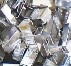 AMP水晶頭 超五類屏蔽 水晶頭工廠,批發,進口,代購