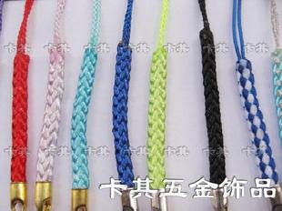 廠家直銷 玉米棒手機繩 編織手機繩 七彩色編織繩工廠,批發,進口,代購