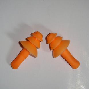 橙色立體三層結構樹型作業防護防噪音耳塞工廠,批發,進口,代購