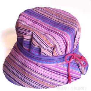 批發家居用品  女士裝飾品 條紋收口帽1件起批M01工廠,批發,進口,代購