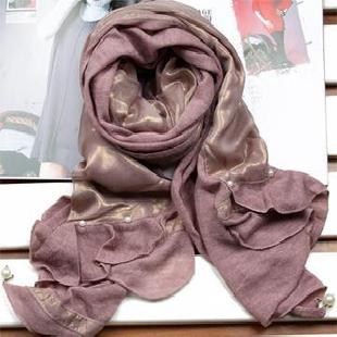 JNBY風格優雅季2011新款 時尚元素精品羊毛圍巾工廠,批發,進口,代購