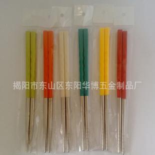 不銹鋼塑料雙節筷子，不銹鋼筷子，折疊環保筷子工廠,批發,進口,代購