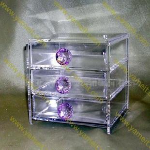 亞克力化妝品盒子，有機玻璃化妝品盒(圖)批發・進口・工廠・代買・代購