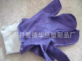 專業生產防塵防砂耐磨棉絨布手套防護手套（單色）工廠,批發,進口,代購