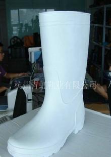 杭州青虹專業生產白色雨鞋雨靴工廠,批發,進口,代購