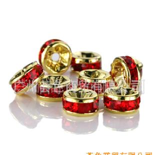 手鏈配件 鑽圈 圓形6mm 鑲水鑽 批發工廠,批發,進口,代購