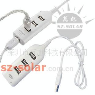 廠家直銷4口USBHUB-排插形USB集線器(圖)工廠,批發,進口,代購