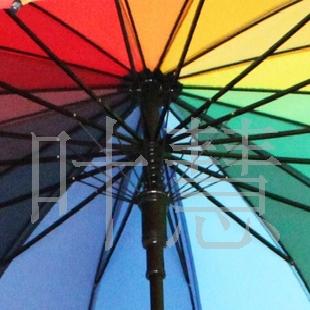 韓版浪漫彩虹傘 晴雨傘 太陽傘 16K 16股 16色超大號100cm120cm工廠,批發,進口,代購