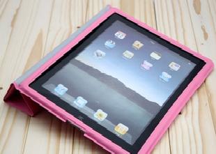 iPad 2代 四折帶休眠皮套 iPad Smart Cover 二代智能超纖皮套工廠,批發,進口,代購