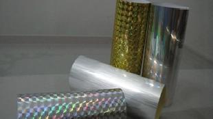 激光銀方格鐳射防偽不干膠材料工廠,批發,進口,代購