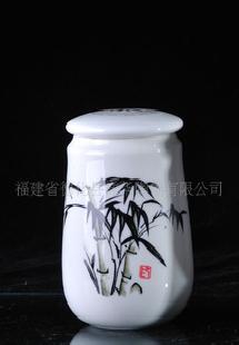廠家直銷 大量 德化中國白 居家辦公 茶葉包裝 茶葉罐工廠,批發,進口,代購
