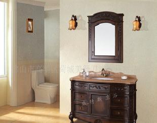 仿古浴室櫃 高檔橡木浴室櫃 古典雕刻浴室櫃 實木 歐式 簡歐工廠,批發,進口,代購