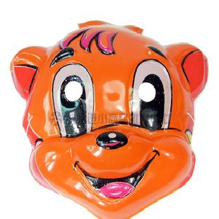 批發兒童面具 可愛紅貓卡通面具/親子遊戲面具/萬聖節裝扮面具工廠,批發,進口,代購