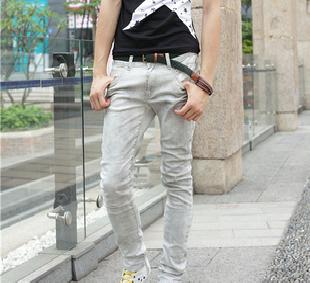 (已售完)  2011新款韓版男裝牛仔鉛筆褲 男裝韓版牛仔小腳褲#726工廠,批發,進口,代購