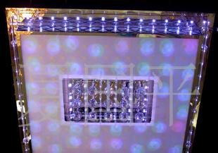 客廳LED節能水晶吸頂燈，優質水晶遙控吸頂燈工廠,批發,進口,代購