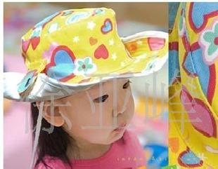 風靡日韓*春夏款韓國兒童牛仔帽*大邊遮陽帽工廠,批發,進口,代購