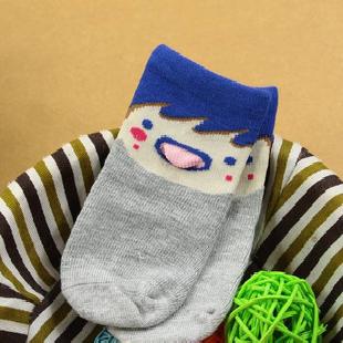 麗嬰十八坊 秋季精梳棉無骨縫合立體嬰兒襪子寶寶襪0-1歲 L7049批發・進口・工廠・代買・代購