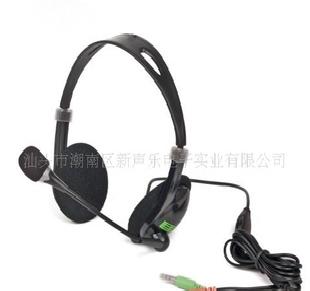 多媒體電腦耳機，頭戴立體聲耳機耳麥、贈機耳機SL-313MIC批發・進口・工廠・代買・代購