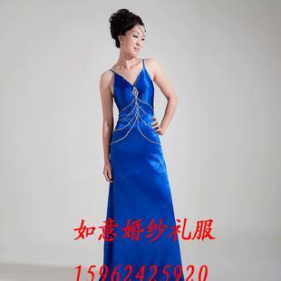 2011寶藍色新款禮服上架搶購中工廠,批發,進口,代購