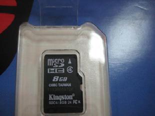 金士頓Micro SD/TF卡（8GB），原裝正品，五年保固。工廠,批發,進口,代購