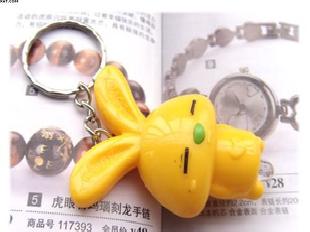 批發韓式卡通鑰匙掛件 小兔子X帶燈鑰匙扣工廠,批發,進口,代購