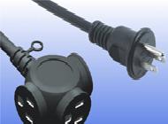 三芯日本PSE認證延長線插頭插座電源線工廠,批發,進口,代購