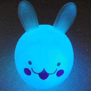 小額批發七彩兔子小夜燈 LED玉兔漸變小夜燈工廠,批發,進口,代購