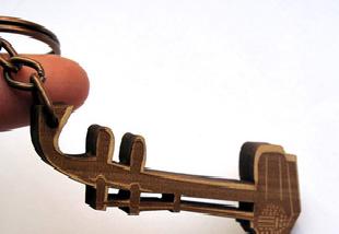 音樂掛件-台灣原木製鑰匙扣-音符鑰匙扣-掛件工廠,批發,進口,代購