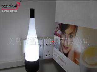 LED光控感應酒瓶小夜燈（白色）工廠,批發,進口,代購