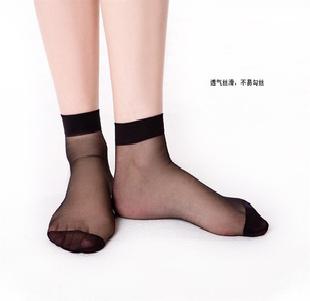 廠家直銷女絲襪時尚100%水晶短襪浪莎同款女襪四季冰絲襪子女工廠,批發,進口,代購