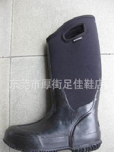 外貿硫化防水橡膠雨靴出口歐碼戶外鞋雪地靴工廠,批發,進口,代購