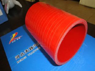 紅色夾線直徑硅膠管工廠,批發,進口,代購