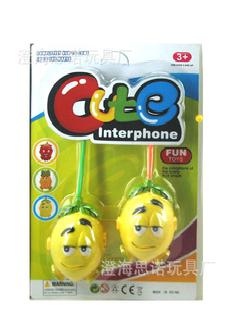 廠家直銷新款熱銷檸檬對講機玩具批發・進口・工廠・代買・代購