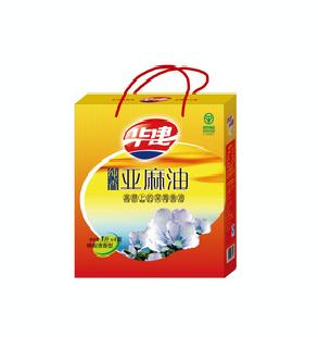 華建油脂公司常年小包裝亞麻籽油禮盒（不含膽固醇）工廠,批發,進口,代購