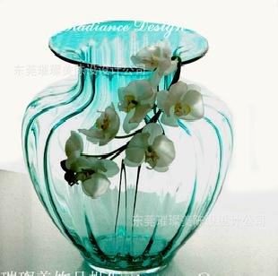 玻璃花瓶;玻璃工藝品;彩色玻璃花瓶;手工吹制.外貿出口美國；水晶批發・進口・工廠・代買・代購