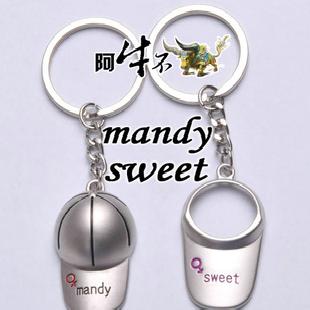 YS011創意mandy sweet情侶款鑰匙扣 2011甜心寶貝鑰匙鏈包包掛件工廠,批發,進口,代購
