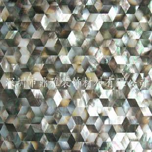 [綠色環保室內裝飾材料] 天然貝殼馬賽克 -- 無縫密拼裝飾板MS023工廠,批發,進口,代購