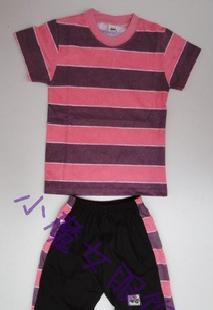 2011熱批童裝套裝條紋T恤加短褲套裝 廠家直銷工廠,批發,進口,代購