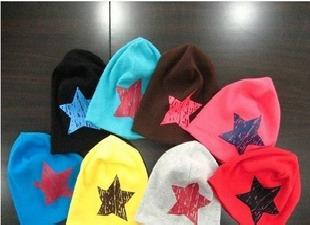 2011韓版童裝批發兒童冷帽 五星帽 針織童帽工廠,批發,進口,代購