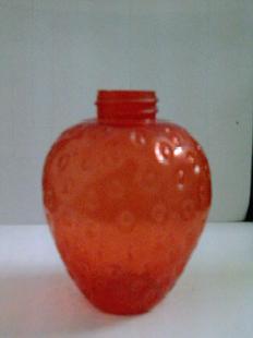 230mLPVC紅色圓型塑料瓶工廠,批發,進口,代購