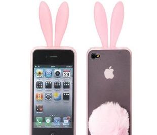 韓國Rabito iPhone 4代 兔女郎手機硅膠套 保護套批發(無尾款)工廠,批發,進口,代購