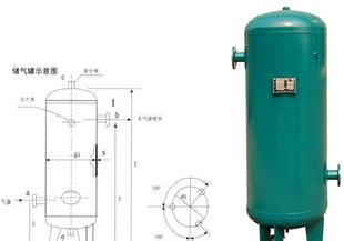 【好空氣用好品牌】廠家直銷申江壓力容器  申江儲氣罐工廠,批發,進口,代購