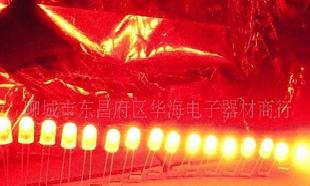 高亮LED發光二極管/高亮紅燈/高亮紅色發光二極管工廠,批發,進口,代購