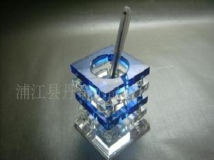 K9水晶筆筒 水晶工藝品辦公用品工廠,批發,進口,代購