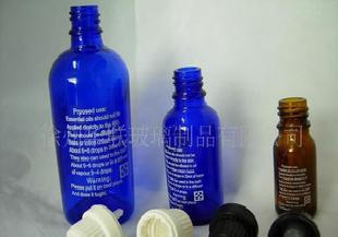 藍色精油瓶、棕色精油瓶 配套塑料蓋 06-03批發・進口・工廠・代買・代購