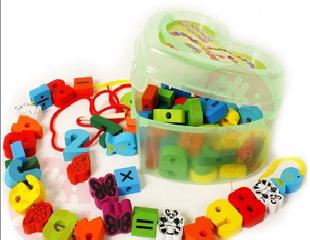 數字字母串串樂木製玩具9876工廠,批發,進口,代購