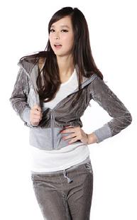 韓版絲絨套裝(衣加褲),多色1019天鵝絨套裝 休閒套裝工廠,批發,進口,代購
